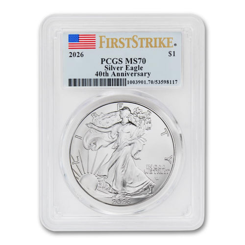 1 oz American Silver Eagle Coin MS-70 M908934
