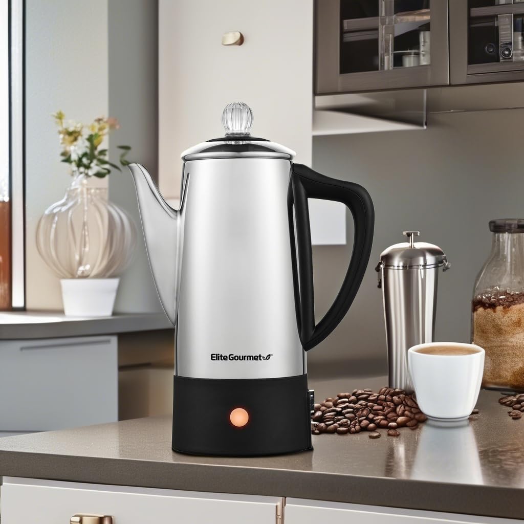 6-Cup Electric Coffee Percolator K427332