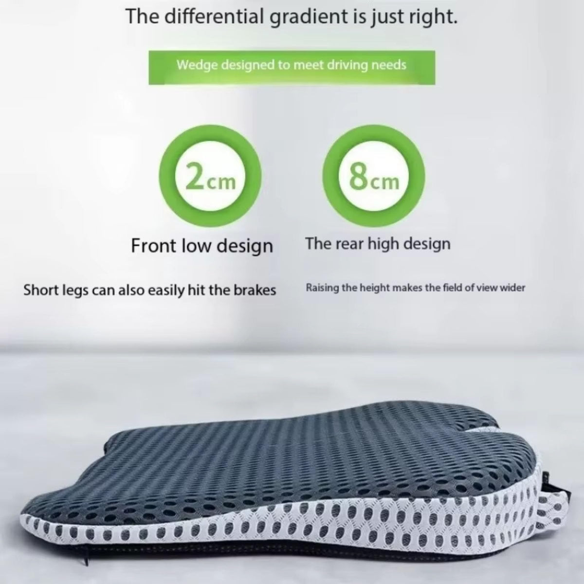 Memory Foam Car Seat Booster Cushion C1272