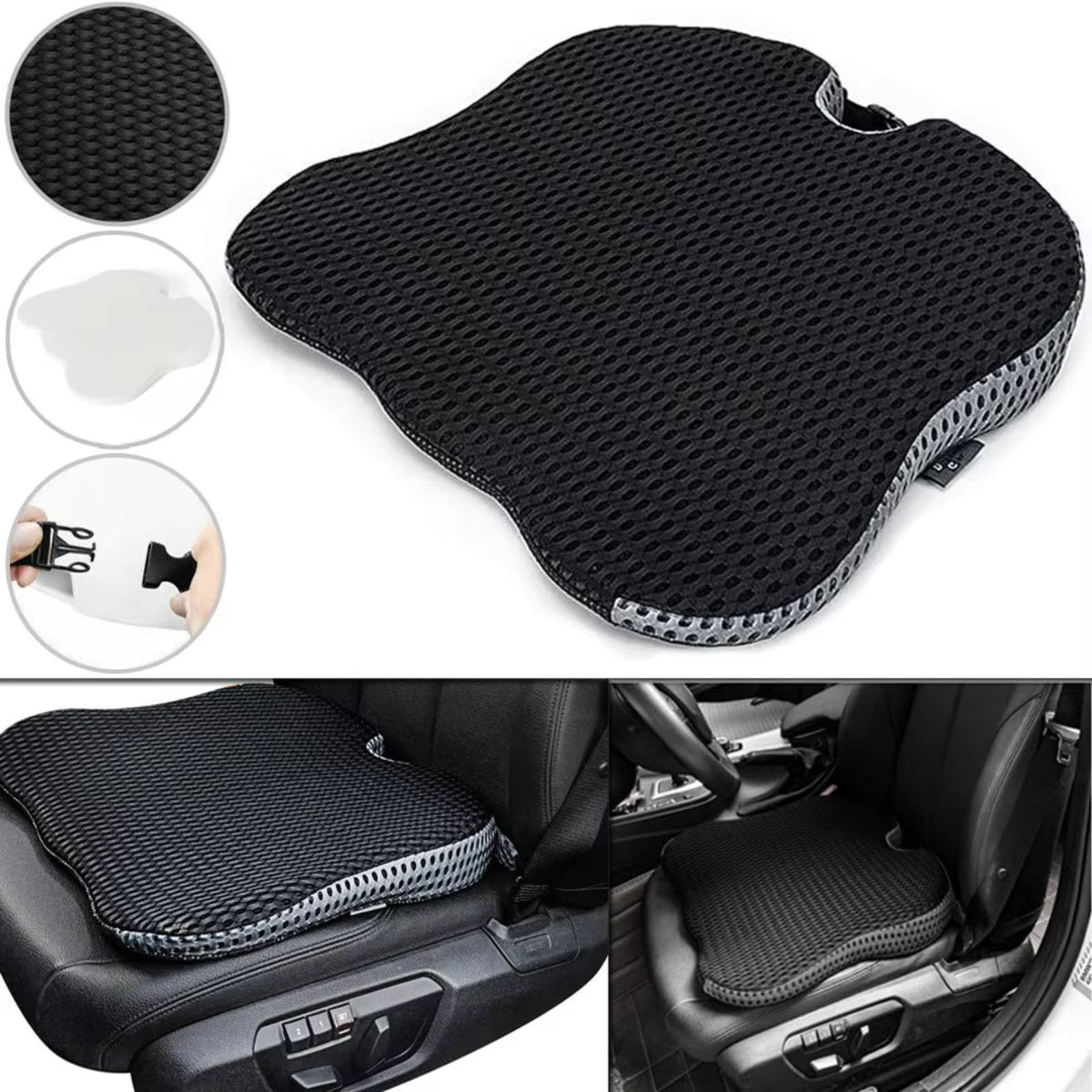 Memory Foam Car Seat Booster Cushion C1272