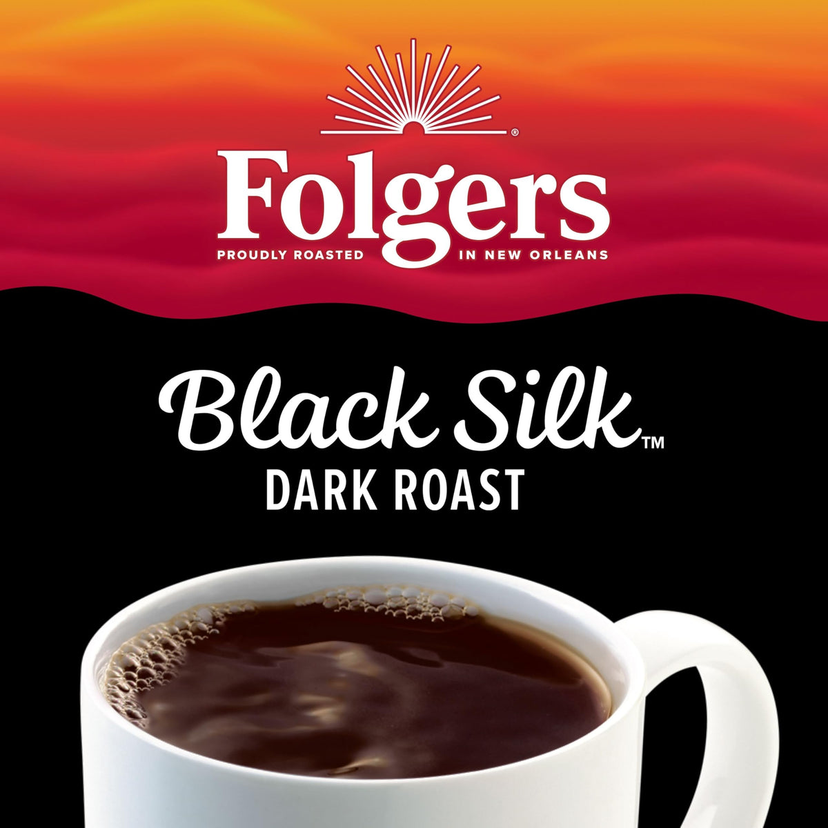 Black Silk Instant Coffee Packets 7 Count Pack of 12 Z654