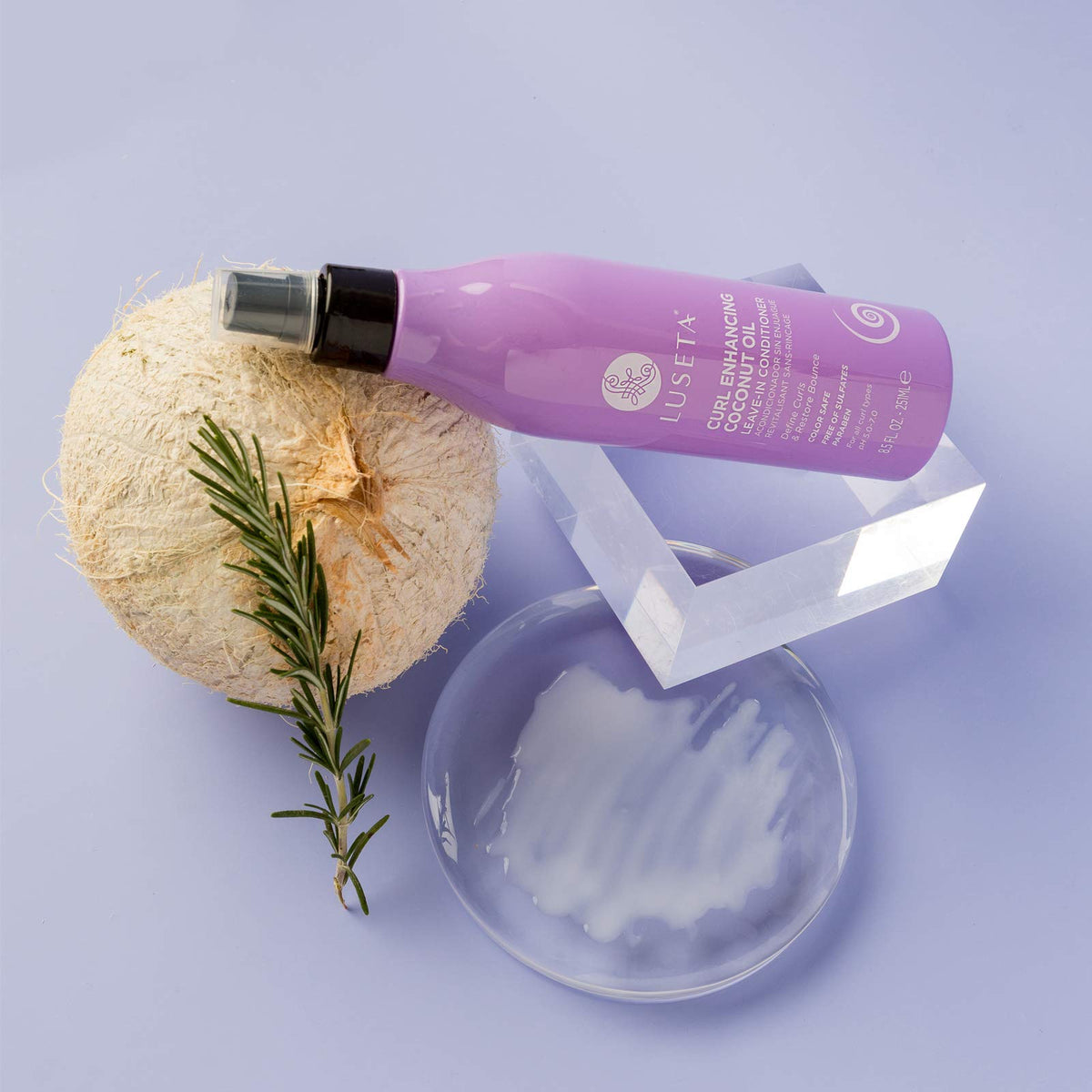Coconut Oil Shampoo & Conditioner Set and Leave in Conditioner and Curly Hair Mask U8244