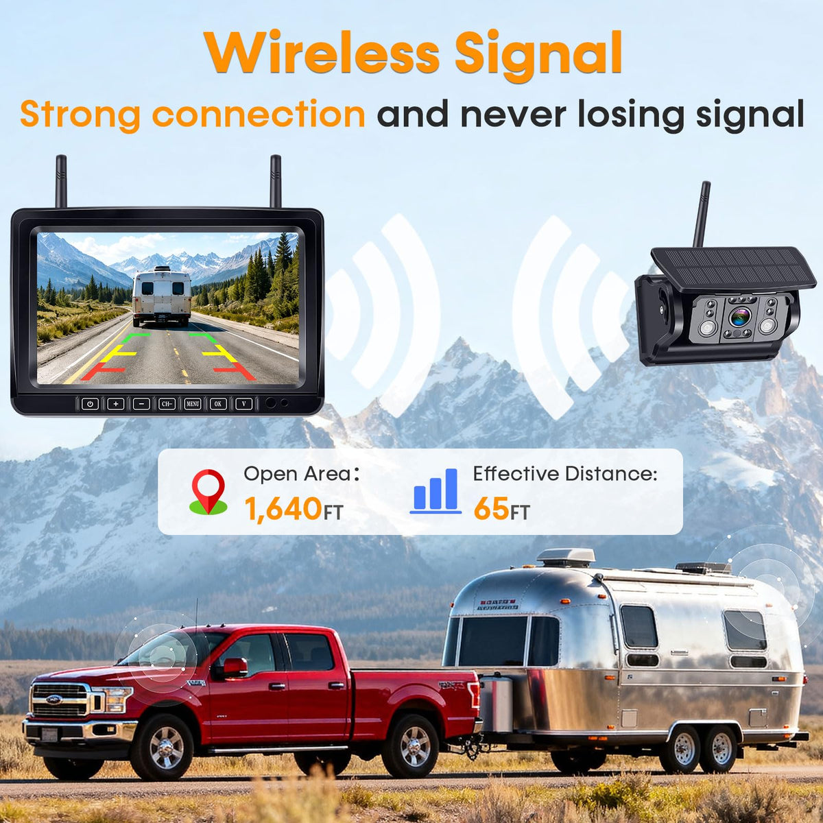 1080P Magnetic Backup Camera W479381