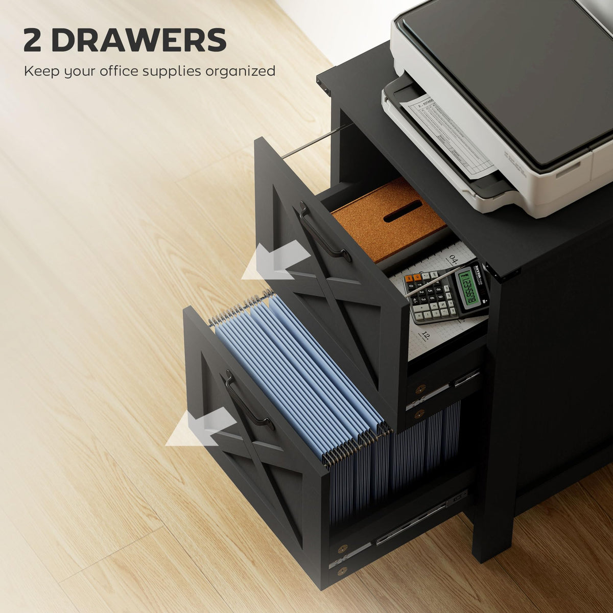2 Drawer Vertical File Cabinet Y417098