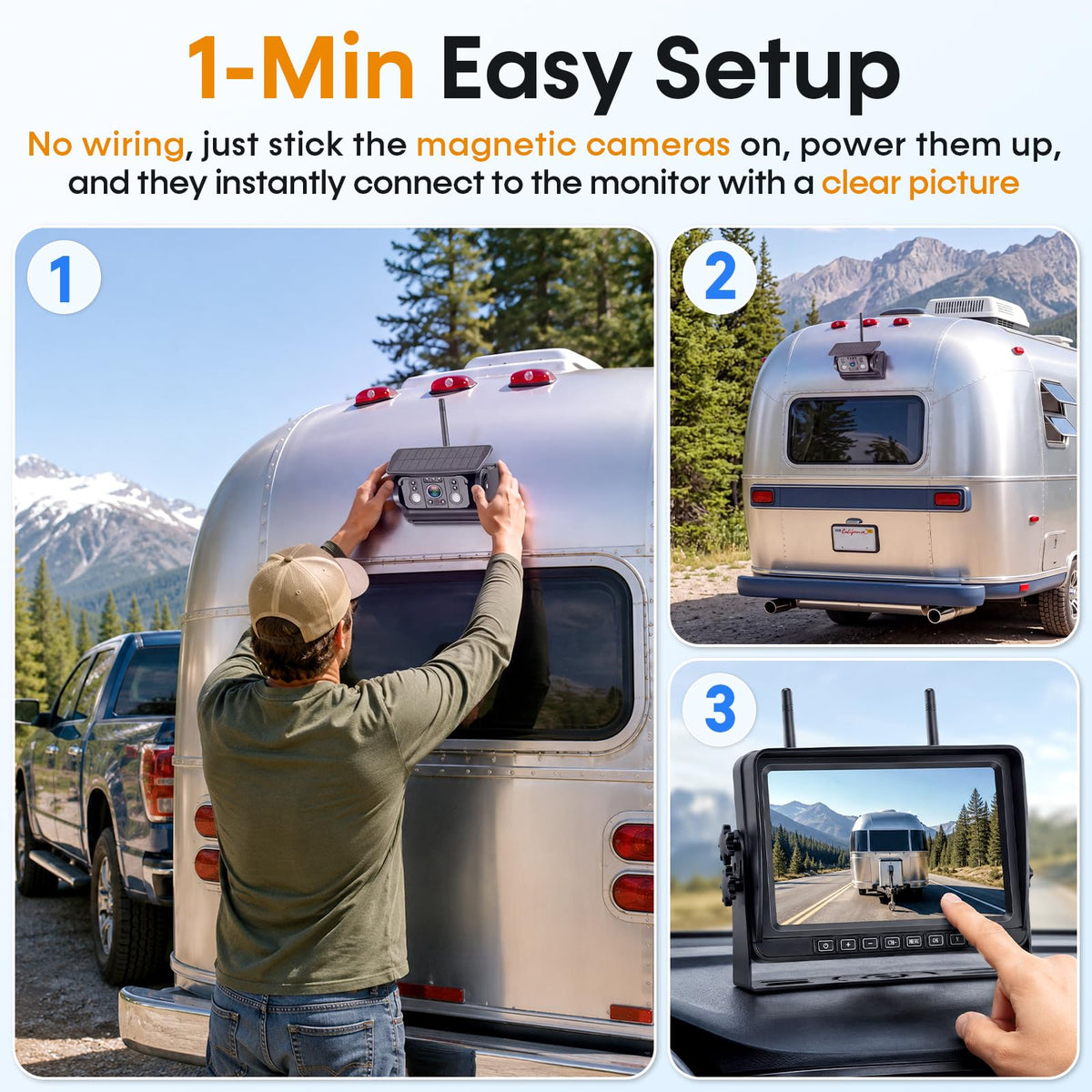 1080P Magnetic Backup Camera W479381
